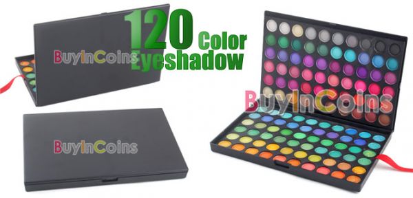 Paleta de sombras 120 cores